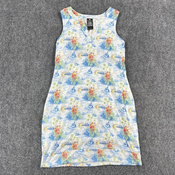 Disney Cruise Line Dress Womens Small Mickey Floral Tank Sundress Tropical - Picture 2 of 16